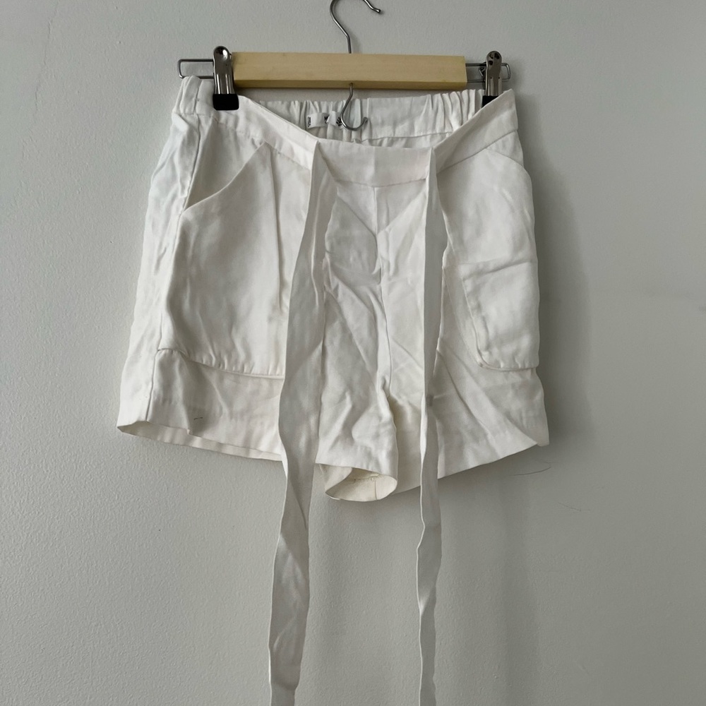 White Shorts